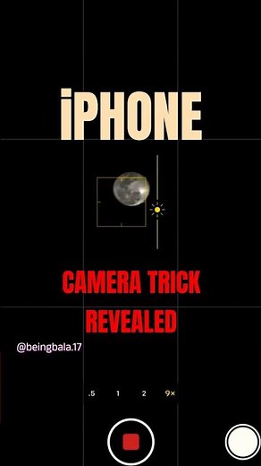 How to Capture the Moon | iPhone Photography Tips & Tricks | Samsung Galaxy #shorts