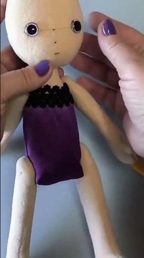 Candy doll full video 👉🏻✅#diy #handmade #doll #craft #alicecrafts #tutorial