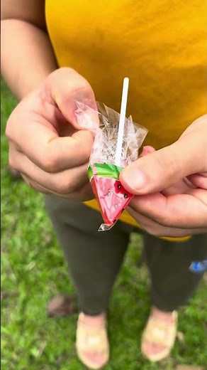 When eating candy, you should peel off the wrapper first #bushcraft #survival #shorts #camping
