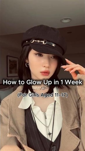 “From School Girl to Queen 👑 in Just 7 Days! ✨ #GlowUpChallenge”