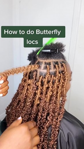How to do butterfly locs 🦋🦋😍 #butterflylocs #butterflyhairstyle #butterflylocsmontreal #butterflylocscanada #butterflylocks🦋🦋 #butterflyloks #butterflylocstutorial