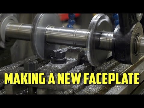 Gang Milling on Kearney and Trecker | Making a New Faceplate | Arbor Press Restoration