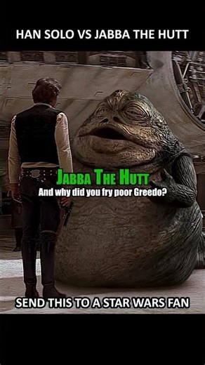 Han Solo vs Jabba The Hutt | STAR WARS