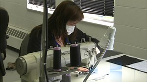 Suburban suit maker pivots to sewing face masks for essential workers, general public