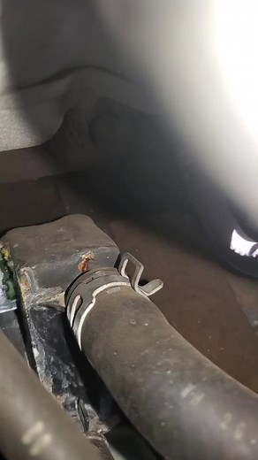 checking and changing coolant bypass pipe on a Mazda Cx5