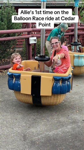 Allie's Exciting Balloon Race Adventure at Cedar Point