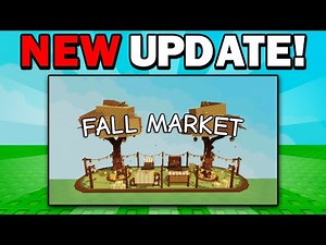 NEW FALL MARKET UPDATE!! (New Seeds) in Grow a Garden ROBLOX