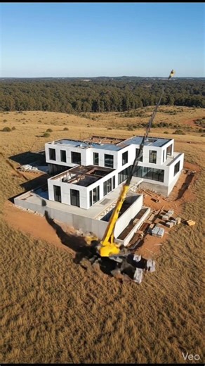 From empty land to architectural masterpiece. Built from the ground up. 🏡