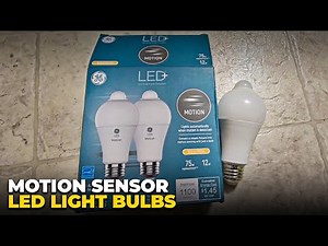 GE LED+ Light Bulbs - Motion Sensor In Such A Small Package