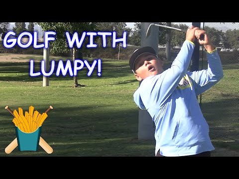 GOLF WITH MY SON LUMPY! | BENNY NO | GOLF WITH THE SOFTBALL CREW #5
