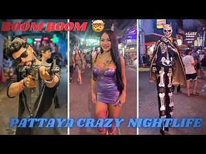 Pattaya Nightlife || Pattaya Walking street || Thailand vlog 2025￼