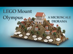 LEGO IDEAS | Mount Olympus & The Underworld – Greek Mythology microscale diorama