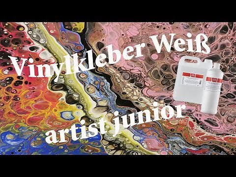 Easy to work with the white vinyl adhesive from Gerstaecker (no longer works)