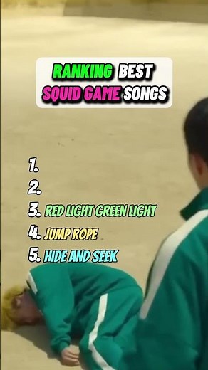 Ranking SQUID GAME Songs | #squidgame #netflix