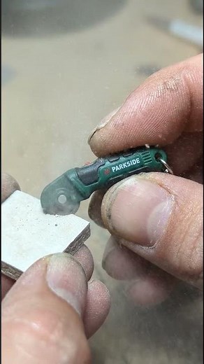 Perfect Tile Edges From a Parkside Mini Tool #minitools #parkside