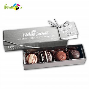 [Hot Item] Elegant Custom Chocolate Packaging Boxes with Divider Inserts