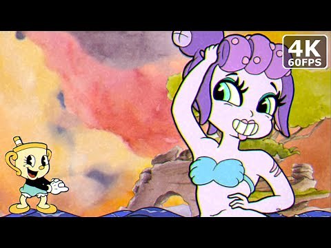 Cuphead | Cala Maria Boss Fight (Ms. Chalice, DLC Weapons)