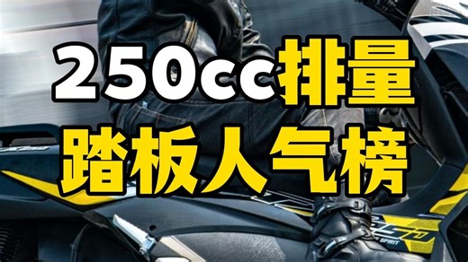 谁说250cc踏板只能代步？这5款车彻底颠覆认知！