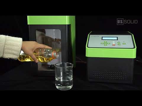 How to use the U.S. Solid Ultrasonic Homogenizer (Ultrasonicator)
