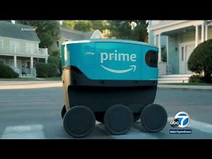 Amazon Scout: The self-driving robots now making deliveries in Irvine | ABC7