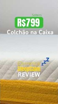 Fiquei surpresa com esse Colchão Custo Benefício! Review SleepCalm Elemental