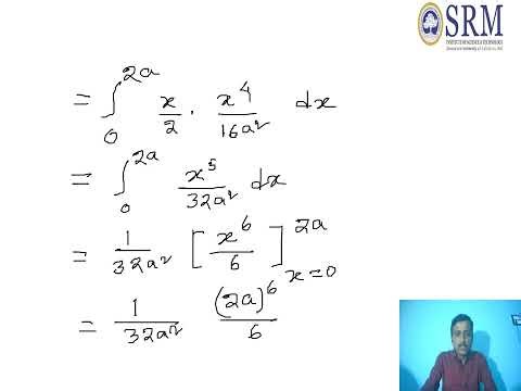 Area using double integral