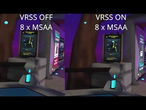 Nvidia VRSS Examples (VRChat & Rec Room Side by Side Footage)