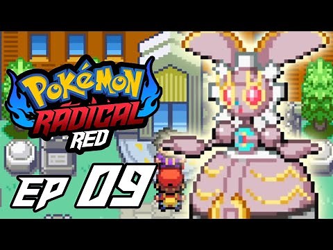 Pokemon Radical Red - Part 9 THE NEW 8TH GYM LEADER! ROM HACK Gameplay Walkthrough