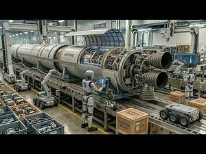 Inside a Rocket Factory How Space Rockets Are Built and Launched Full Process