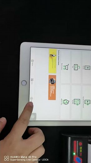 How to connect ipad with printer for srs mobile topup app