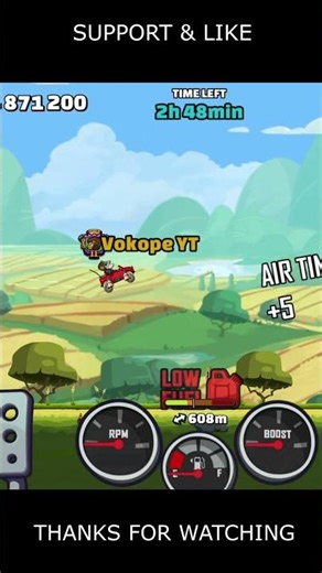 😉 CAN You Jump Further? 😉 (Gotta Drive Fast) - Hill Climb Racing 2