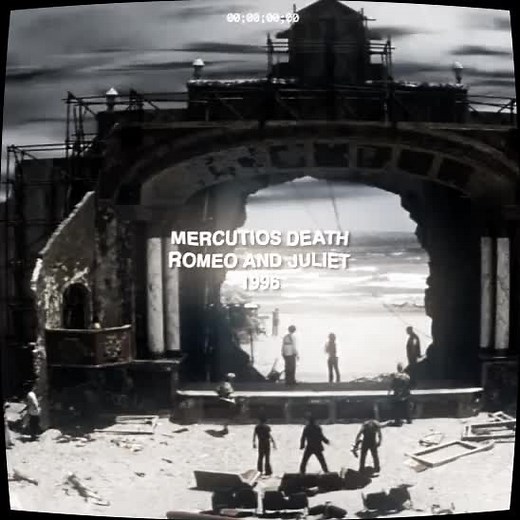 The Saddest Scene from Romeo and Juliet 1996 | Mercutio's Tragic End