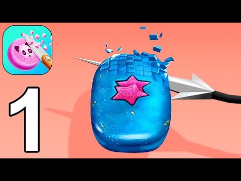 Soap Cutting - Satisfying ASMR - Gameplay Walkthrough Part 1 All Levels 1-7 (iOS, Android)