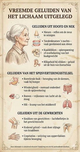 “De geluiden van het lichaam uitgelegd! ⚠️ Lees de beschrijving ⚠️”