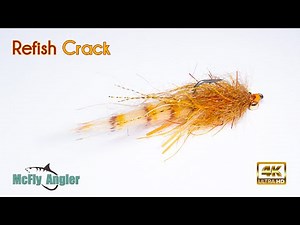 Redfish Crack W/Legs - The Best Redfish Fly? - McFly Angler Fly Tying Tutorial