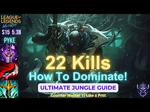 Wild Rift Pyke Jungle Guide - How To Carry - Build, Runes, Combos, Gameplay