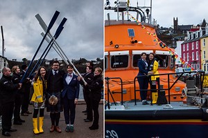 Scots lifeboat hero cuts short wedding blessing for capsized boat rescue bid