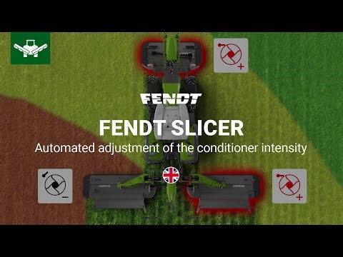 Fendt Slicer - Automated adjustment of the conditioner intensity
