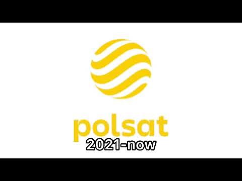 Polsat historical logos