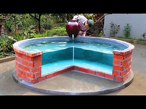 How To Make Cool backyard Koi pond - Design And Decorations