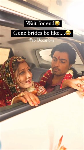 Genz Bride's Funny Scenes from her Vidai | Wedding Fun | Bridal Fun | Indian Wedding | Drama Queen