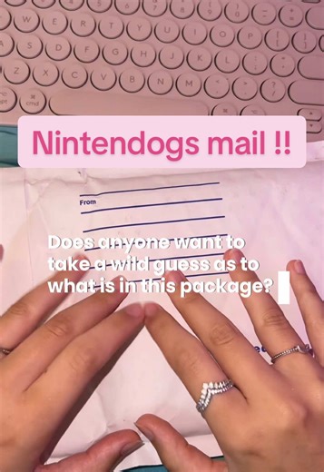 Nostalgic Nintendogs Mail Unboxing