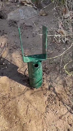 No Dig Ground Screw Anchor Spike