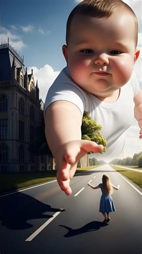 funny Big baby 😃. #bigbaby #baby #cutebaby #viral #animation #funny #funnybaby ##babylove #shorts