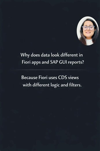 Why Does Data Differ in Fiori and SAP GUI? | SAP Interview Q&A #interview