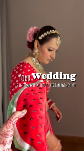 Viral Bridal survival kit you need to have on wedding day #wedding #bride #bridesmaids #shorts