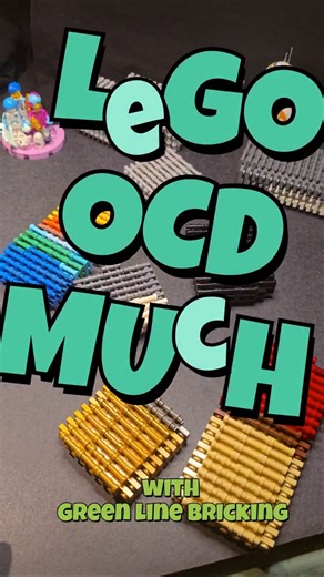 Lego habits or uncontrolled OCD? #lego #afol