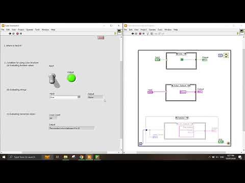 Using Case Structure in LabVIEW
