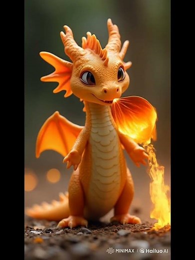 "Baby Dragon’s Playtime: Fun and Cuteness Overload!"