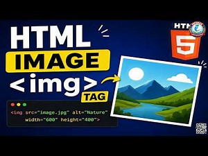 HTML Image Tag img in One Video | HTML Image Tag Tutorial for Beginners
